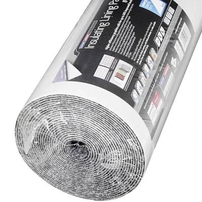 Image of WPE® Thermal Graphite Wall Lining Paper 10m Long, Thick &amp; Durable Paste The Insulation Roll for Energy Efficiency Heat Protection
