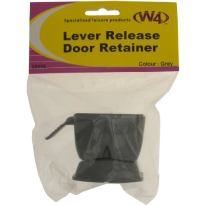Image of W4 Lever Release Door Retainer Caravan Accessories, Stop, Magnetic Catch