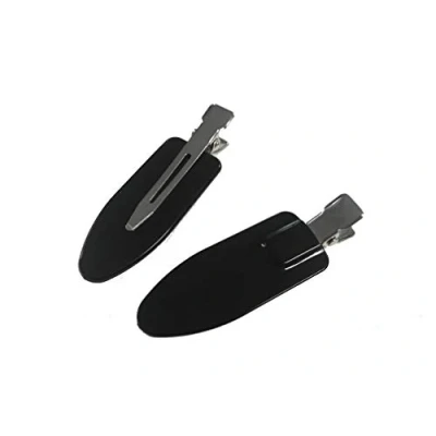 Image of Head Jog 10 Pack No Crease Hair Klipz Hairdressing Accessories For Sectioning Styling With Makeup Clips Leave In The Thick Curly Thin Or Straight Types