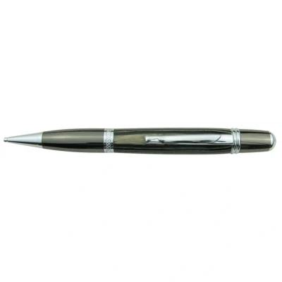 Image of CHARNWOOD Penturning PCLSCGM Sienna Twist Pencil Chrome &amp; Gun Metal Kit