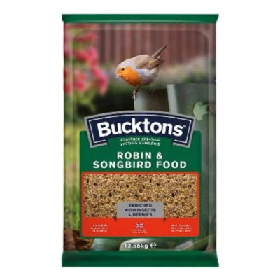 Image of Bucktons Robin &amp; Songbird Food 12.55KG