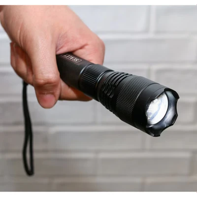 Image of Sealey Aluminium Torch 10W SMD LED Adjustable Focus Rechargeable