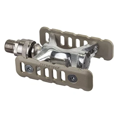 Image of MKS Promenade EZY Removable Cycling Pedals, Metallic, One Size