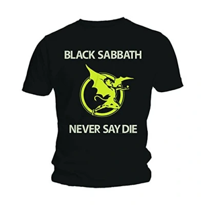Image of Black Sabbath T Shirt Never Say Die (in XL)
