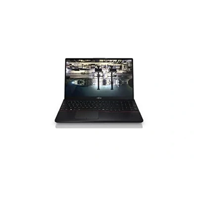 Image of Fujitsu LIFEBOOK E5512A 5675U Notebook 39.6 cm (15.6&quot;) Full HD AMD Ryzen™ 5 Pro 16 GB DDR4 SDRAM 512 SSD Wi Fi 6E (802.11ax) Windows 11 Black