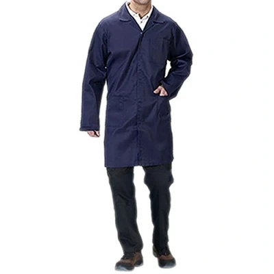 Image of Army And Workwear Colour: Navy Blue Size: XXL 2XL Use: Coverall Garage Medical Catering Butchers Food ind
