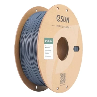 Image of eSUN PETG Filament 1.75mm, High Toughness Filament, 1KG Spool (2.2 LBS) 3D Printing for Printers,Solid Grey