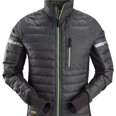 Image of Snickers AllroundWork 37.5® Insulator Jacket Steel Grey/Black XL
