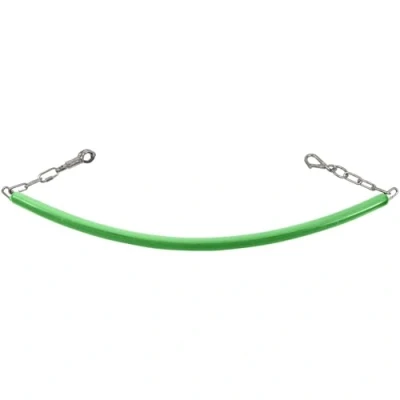 Image of Perry Equestrian Unisex&#039;s 542 0000GN No.542 Rubber Coated Stable and stall Chains, Green, one size