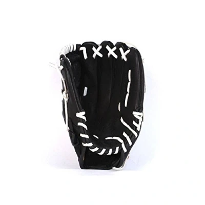 Image of GL 125 RH Competition baseball glove, genuine leather, outfield 12.5&#039;, Black (Right hand glove for left handers)