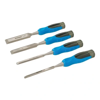 Image of Silverline Expert Wood Chisel Set 4pce