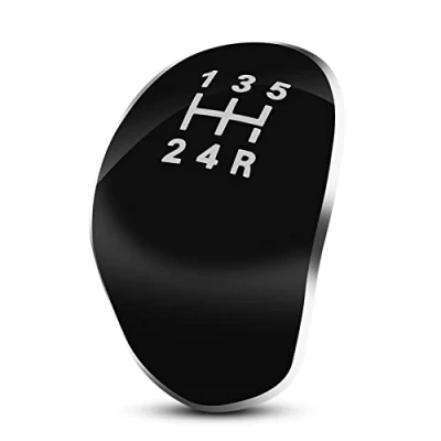 Image of Knob, ABS 5 Speed Gear Shifter, Stick Lever, Shifter Handle, Handle Manual Knob Compatible with Fiesta Focus