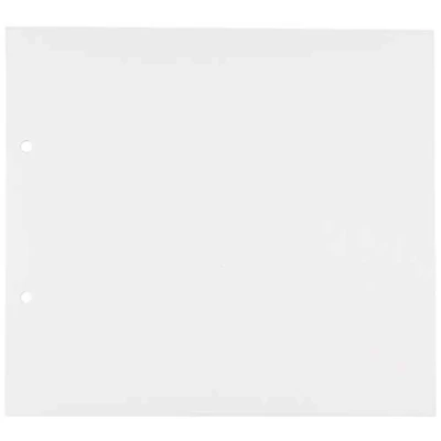 Image of Rössler Photo Album Refill 230 x 210 mm 15 Sheets White