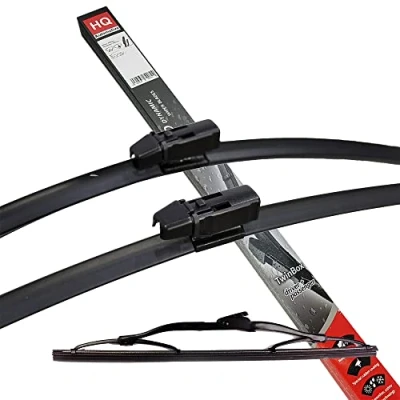 Image of HQ AUTOMOTIVE Windscreen Wiper Blades 3pcs kit Fits: FORD Ecosport 2013 onwards model: ADE61 124HQ11B
