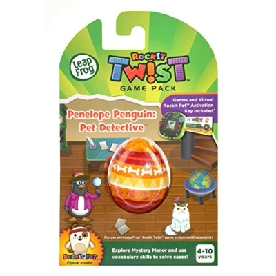 Image of Leapfrog 495403 Penelope Penguin Pet Detective Game Pack, Multicoloured