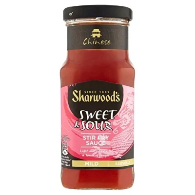 Image of Sharwood&#039;s Stir Fry Sauce Sweet &amp; Sour (195g) Pack of 2