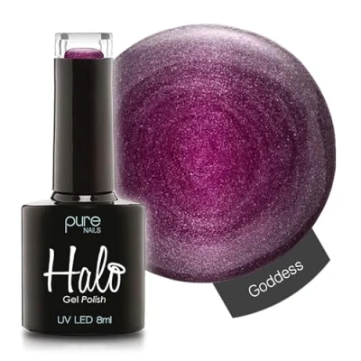 Image of Halo Gel Polish 8ml Goddess. UV/LED Nail Polish, Long Lasting &amp; Easy To Apply. Soak Off Art Colours For Manicure Pedicure. Professional Home Use.