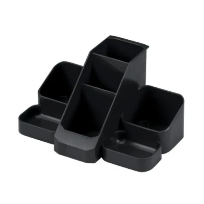 Image of Avery 1137BLK Basics 7 Compartment Desk Tidy, 164 x 85 116 mm Black