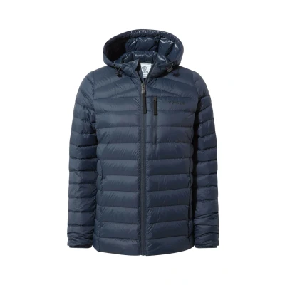 Image of TOG24 North Womens Hooded Duck Down Jacket Padded Quilted Puffer Ultra Warm, 800 Fill Power Transforms Into Travel Pillow Durable With Flattering Fit Ideal for and Winter