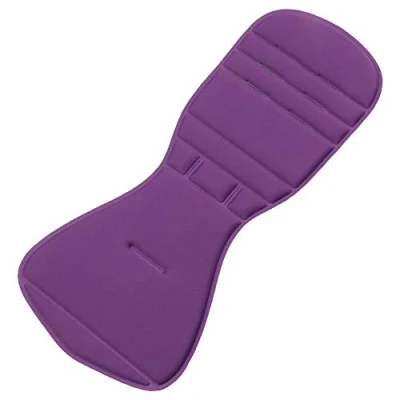 Image of Baby Pushchairs Seat Liners for Newborn Stroller Pads Pram Mats Buggy Cover Jogger Padding Universal (Crystal Purple)