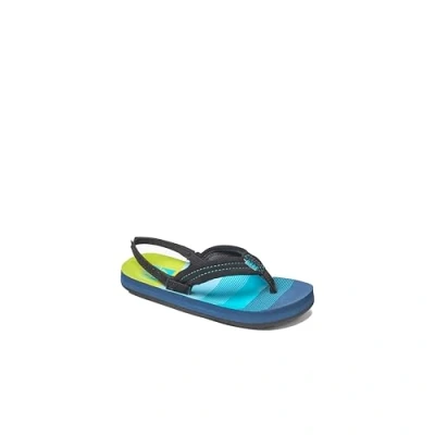Image of Reef Ahi, Boys Flip Flop Sandals, Multicoloured (Aqua/Green Agn), 4/5 Child UK (21/22 EU)
