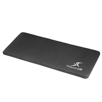 Image of ProsourceFit Extra Thick Yoga Knee Pad and Elbow Cushion 15mm (5/8) Fits Standard Mats for Pain Free Joints in Yoga, Pilates, Floor Workouts