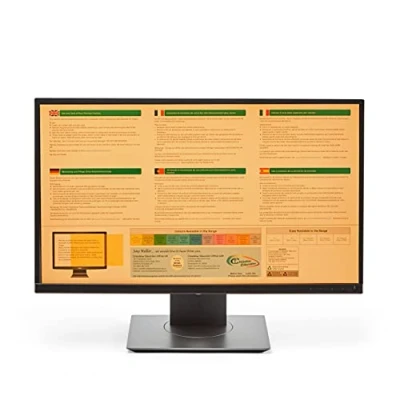 Image of Crossbow Education 23 Inch Widescreen Monitor Overlay Orange