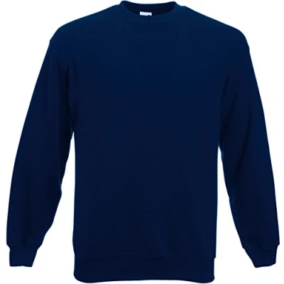 Image of Fruit of the Loom Men&#039;s Set in Sweat Sweatshirt, Grey (Heather 123), M