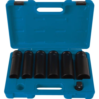 Image of Laser Tools Extra Deep Impact Socket Set 3/4inch Drive 7 Piece