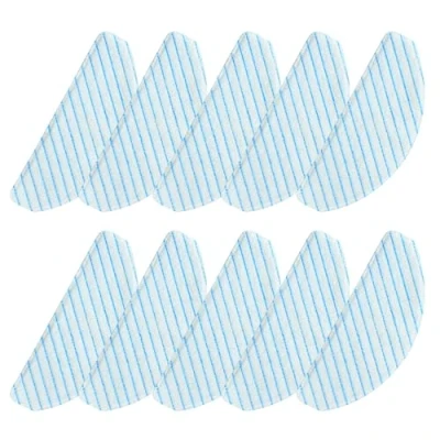 Image of 10PCS Upgraded Cleaning Mop Cloth Wipes for Ecovacs Deebot Ozmo T8 AIVI Max/ N8, N8 Plus N8+, Pro, Pro+ / T9 T9+ AIVI, Vacuum Cleaner