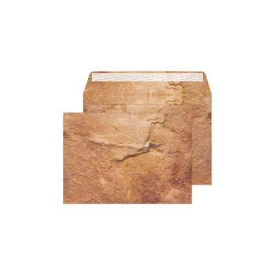 Image of Blake Creative Senses C5 162 x 229 mm 135gsm Peel &amp; Seal Natural Finish Wallet Envelopes (NT355) Yorkshire Sandstone Design Pack of 125