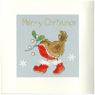 Image of Bothy Threads Cross Stitch Card Kit Step Into Christmas