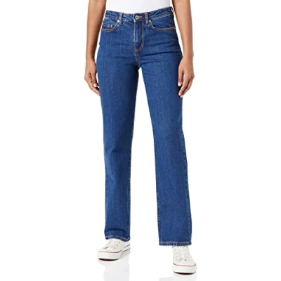 Image of United Colors of Benetton Women&#039;s Trousers 47YFDE00J, Blue Denim 903, 28