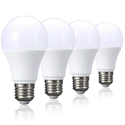 Image of E27 5W Light Bulb Cool White 6000 6500K Edison Screw Energy Saving Globe LED Bulbs Replacement 40 45W Incandescent Lamp, 270 Beam Angle, 4 Pack