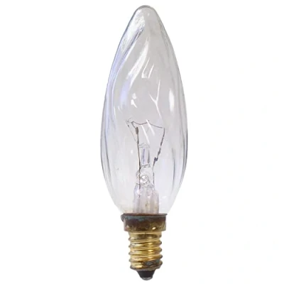 Image of Bell lantern 142X42 40W SES Clear Flambelle Twin Pack