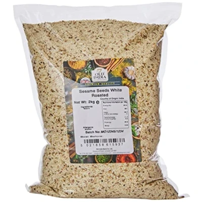 Image of Old India Sesame Seeds White Roasted 2kg