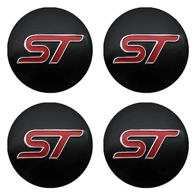 Image of 4PCS Center Hub Caps Covers Rustproof Wheel Cover Cap,For Ford ST Focus x 2 3 Kuga Fiesta Mondeo 60mm 56MM Water/DustReplacement Accessories,C