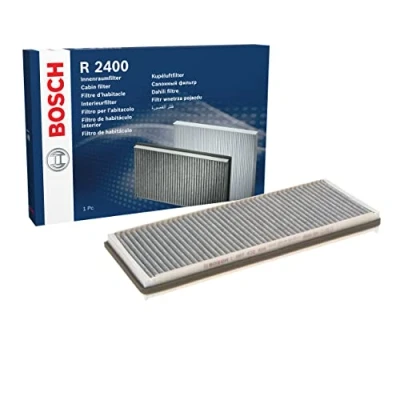 Image of 278912394R, 7701056390, 8200037999 Pollen Filter BOSCH 1 987 432 400 Activated Carbon 382mm 152mm 39mm RENAULT: ESPACE 4