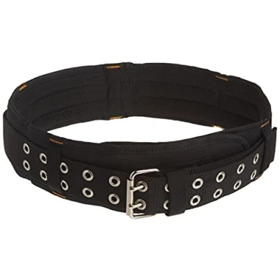 Image of Custom Leathercraft CLC 5623 Padded Comfort Belt, 3 Inch Wide,Black