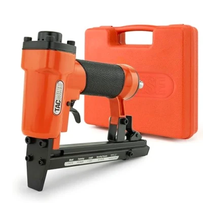Image of Tacwise A14014V Upholstery Air Stapler, Uses Type 140 / 4 14 mm Staples,Orange Black