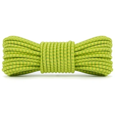 Image of Abma Cord Bungee 5mm 10M Elastic Shock 100% Stretch Rope for Tarpaulin, Trailer, Backpack, Tent Pole, Kayak Neon Green&amp;Yellow
