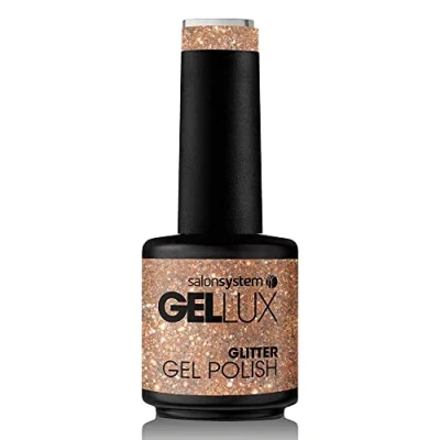 Image of Salon System Gellux Gel Polish So Much Drama 15ml