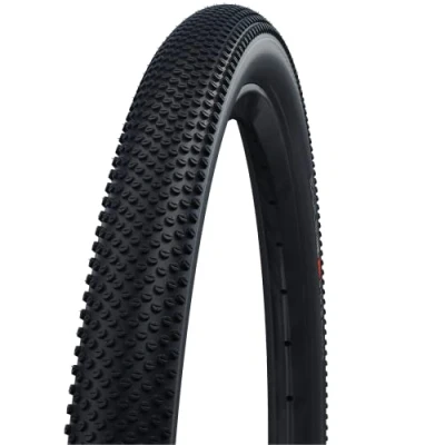 Image of Schwalbe G One Allround Evolution SnakeSkin TLE Folding Tyre, Black, 70 584 (27.5x2.80)