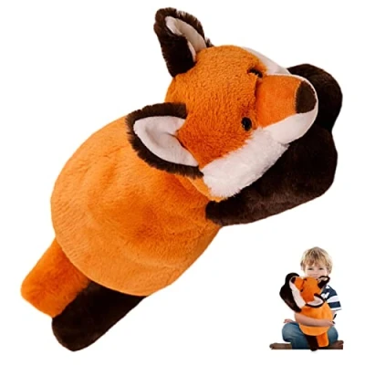 Image of Waaka Weighted Stuffed Animal, Relaxation Plush Toy, Fox Crocodile Sloth Plushie Dino Pillows, Soft Pillow For Kids
