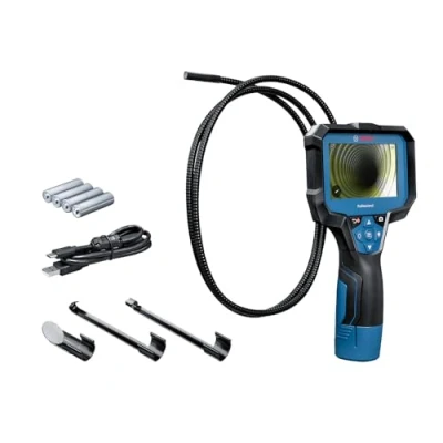 Image of Bosch Professional Inspection Camera GIC 12V 4 23 C (Cable Length: 150 cm, Orientation Function “Up Indication, high Resolution Display: 4.3’’ Screen, 800x480px, in Carton Box)