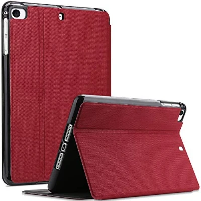 Image of ProCase for iPad Mini 1/2 / 3/4 5 Case, Shockproof Lightweight Slim Stand Protective Case Folio Cover Red