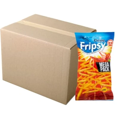 Image of Fripsy Potato crisps Sticks HACCP Halal Certified 120g FabFinds Mug (12 Pack, Red Hot Chilli)