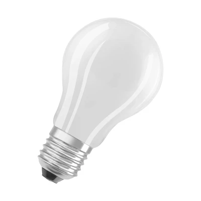 Image of OSRAM LED Energy Saving lamp, Frosted Glass Bulb, E27, Warm White (3000K), 4 watts, Replaces 60W Highly efficient and Saving, Pack of 1
