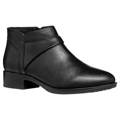 Image of Geox Women&#039;s D Felicity B Ankle Boot, Black, 7 UK