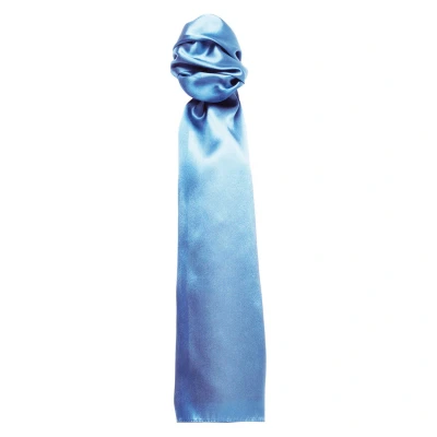 Image of Premier Unisex Colours Plain Scarf (Mid Blue) One Size